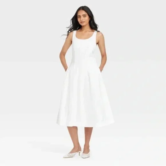white christmas dresses Flower Archer Corset Dress main image 1